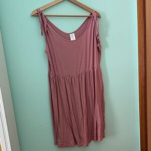 tie sleeve mini dress | amazon